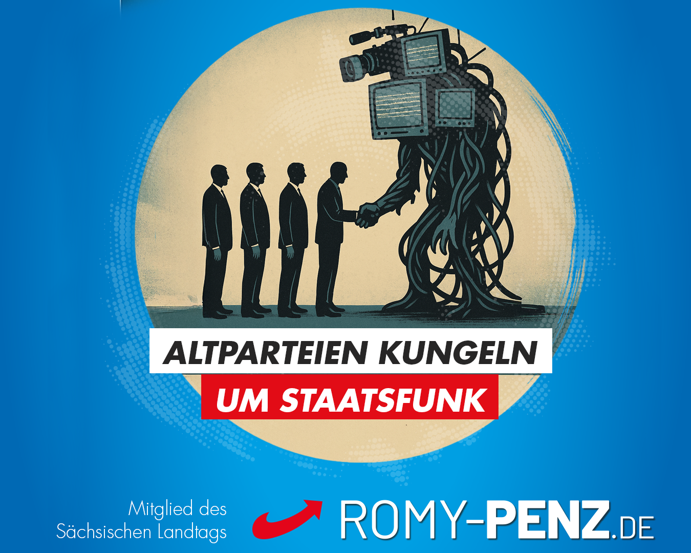 Altparteien kungeln um Staatsfunk zu erhalten - AfD dagegen